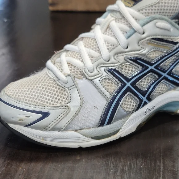 Asics Gel 3000 'White/Silver/Indigo Blue' Wmns 7 - Picture 8 of 9